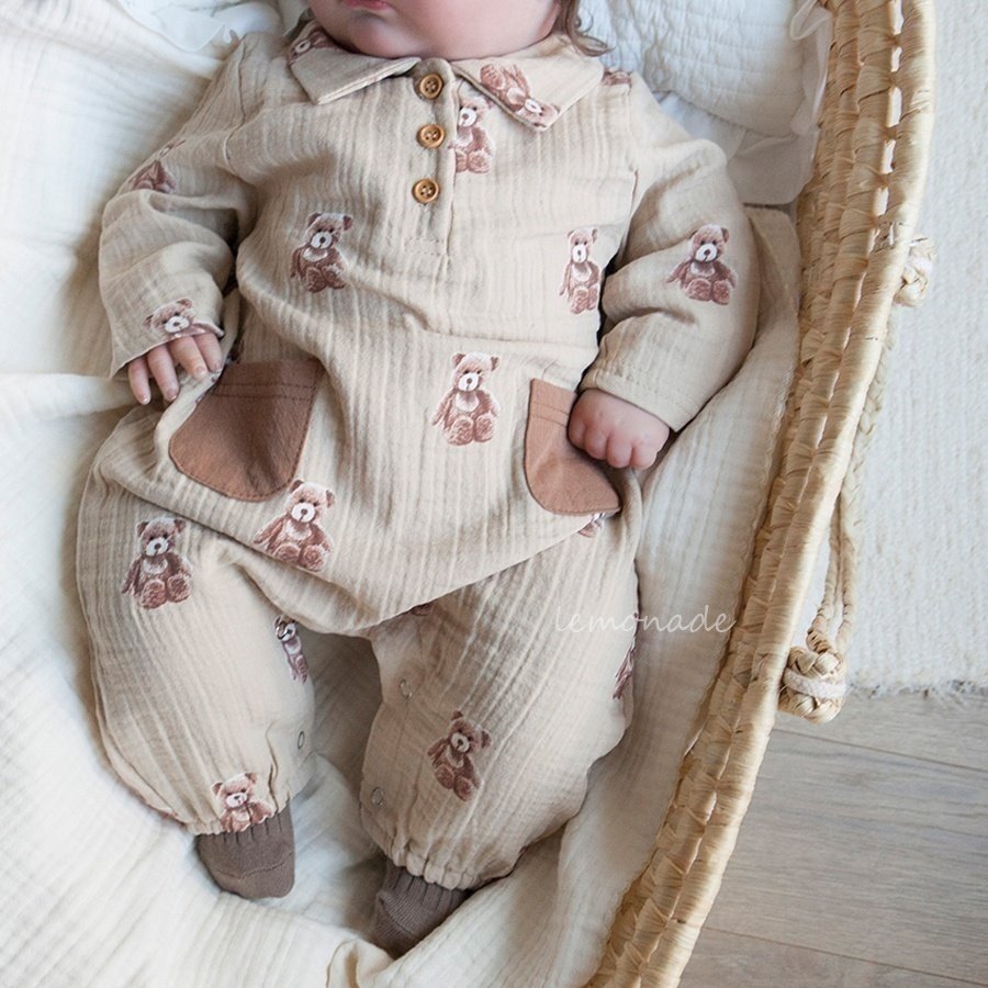 [REDAY TO SHIP] Bear Romper