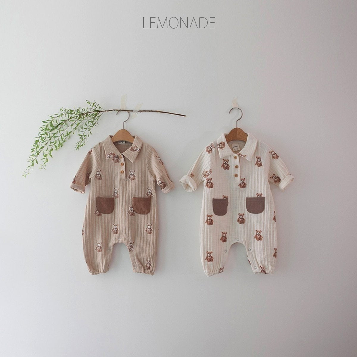 [REDAY TO SHIP] Bear Romper