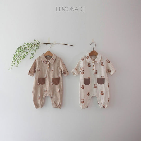 [REDAY TO SHIP] Bear Romper