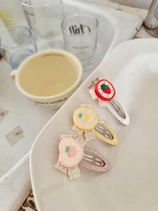 Fruit Snap Clip Set – 3PCS