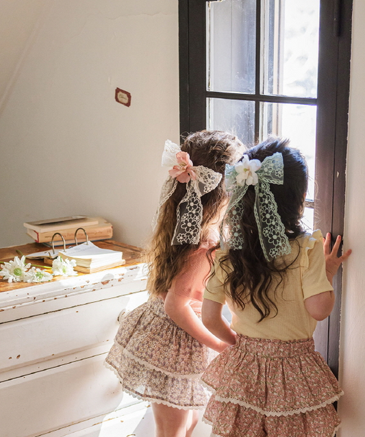 Big Lace Hair Clip