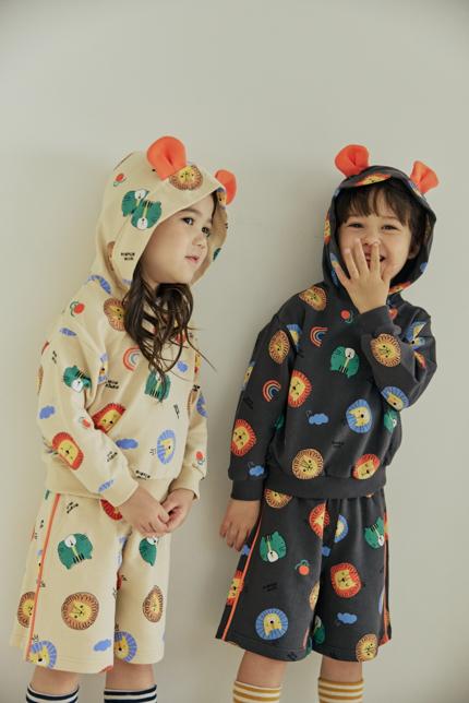 [READY TO SHIP] Lion Hoodie set